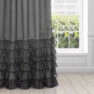 FIRANA GOTOWA DOLLY NA TAŚMIE 140 X 250 CM CZARNY