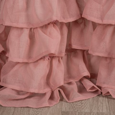 FIRANA GOTOWA DOLLY NA TAŚMIE 140 X 250 CM RÓŻOWY