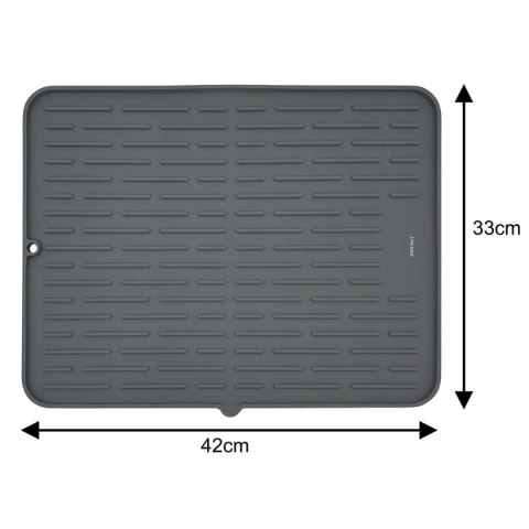 MATA PODKŁADKA SILIKONOWA OCIEKACZ DO NACZYŃ 42x33cm KINGHOFF KH-1904