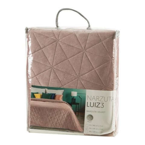 SI/N/LUIZ/3/RÓŻ+ 170X210 RÓŻ+SREB