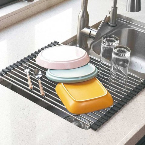 SUSZARKA OCIEKACZ ZWIJANY MATA STALOWA NA ZLEWOZMYWAK KINGHOFF KH-1903