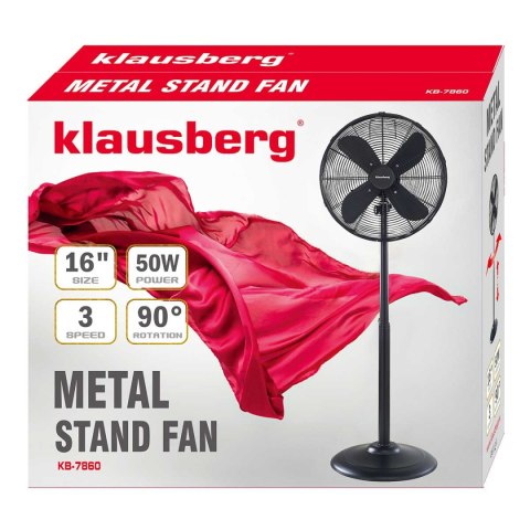 WENTYLATOR WIATRAK PODŁOGOWY KLAUSBERG KB-7860