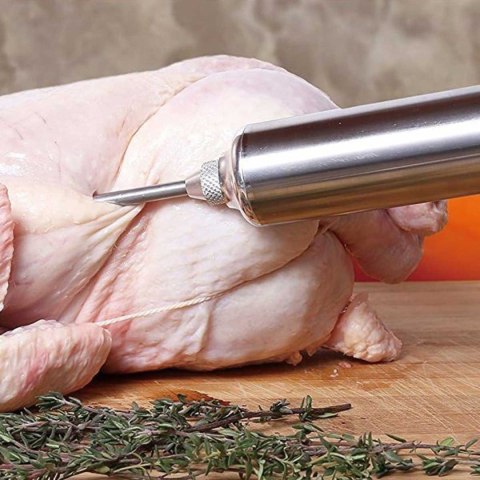 NASTRZYKIWARKA STRZYKAWKA 60ml DO PEKLOWANIA MARYNOWANIA MIĘSA KLAUSBERG KB-7155