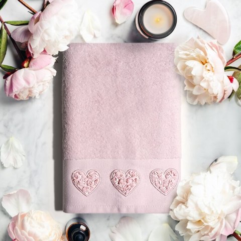 RĘCZNIK KAMILA (01) 70 X 140 CM KREMOWY