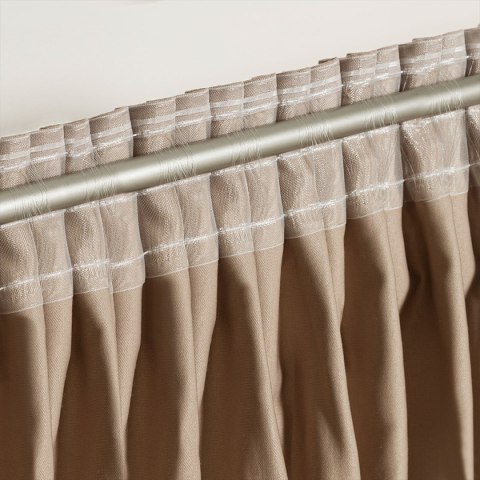 Taśma C1160M "ołówek na karnisz" 10cm, marszczenie 1:2, transparentna TASMAY/ZP5/P02/010000/1