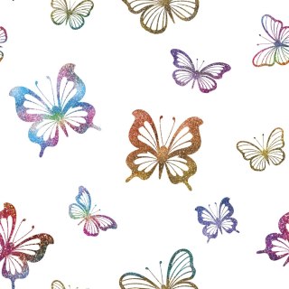 MOTYLKI Tkanina dekoracyjna typu MILAS, szerokość 165cm, kolor 001 biały D00310/MIL/001/165000/1