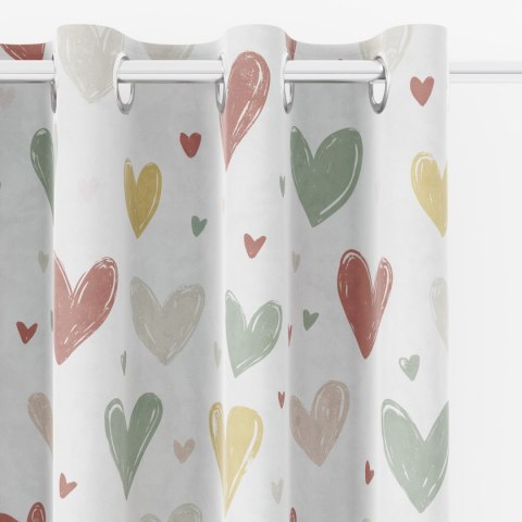 SERDUSZKA Tkanina dekoracyjna typu MILAS, szerokość 165cm, kolor 001 biały D00375/MIL/001/165000/1