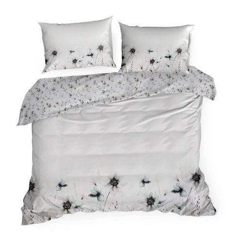 KOMPLET POŚCIELI SATYNOWEJ PREMIUM22 140 X 200 CM BIAŁY