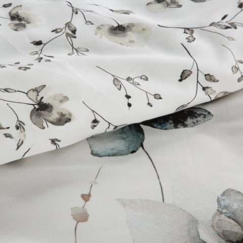 KOMPLET POŚCIELI SATYNOWEJ PREMIUM22 140 X 200 CM BIAŁY