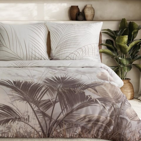 KOMPLET POŚCIELI SATYNOWEJ PREMIUM23 140 X 200 CM KREMOWY