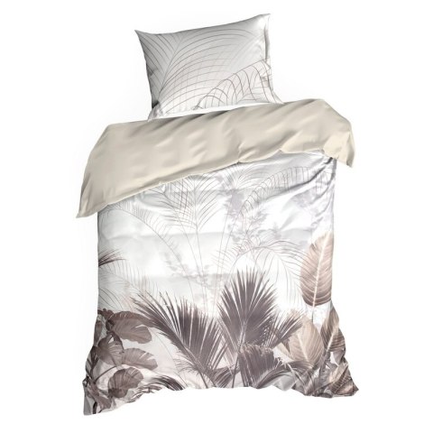 KOMPLET POŚCIELI SATYNOWEJ PREMIUM23 160 X 200 CM KREMOWY