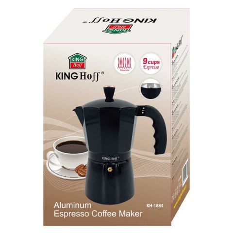 KAWIARKA ZAPARZACZ DO KAWY 450ml KINGHOFF KH-1884 INDUKCJA