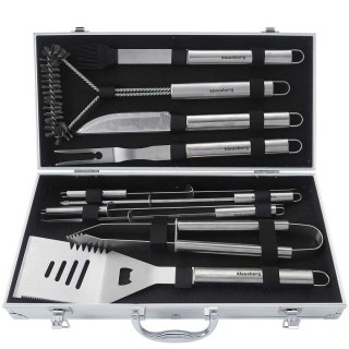 ZESTAW PRZYBORÓW DO GRILLA GRILLOWANIA W WALIZCE KLAUSBERG KB-7901