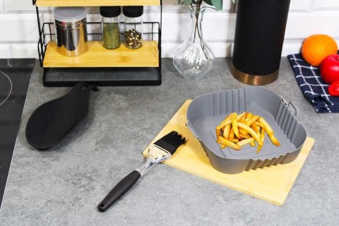 WKŁAD SILIKONOWY WIELORAZOWY DO FRYTOWNICY 17x17cm 3374