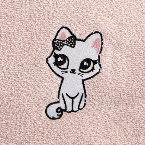 RĘCZNIK DZIECIĘCY BABY72 60 X 120 CM RÓŻOWY