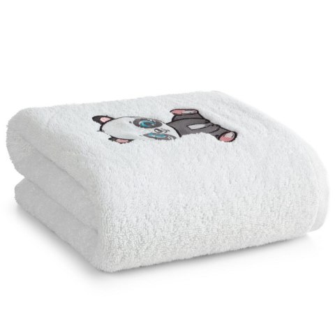 RĘCZNIK DZIECIĘCY BABY73 70 X 140 CM BIAŁY