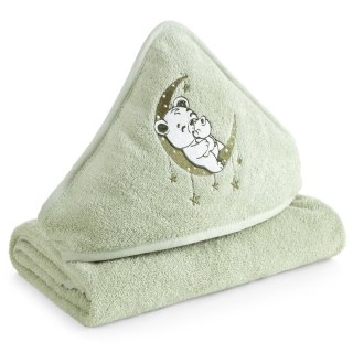 RĘCZNIK DZIECIĘCY BABY74 100 X 100 CM MIĘTOWY