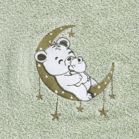 RĘCZNIK DZIECIĘCY BABY74 100 X 100 CM MIĘTOWY