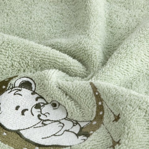 RĘCZNIK DZIECIĘCY BABY74 60 X 120 CM MIĘTOWY