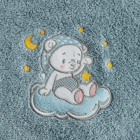 RĘCZNIK DZIECIĘCY BABY75 50 X 90 CM NIEBIESKI