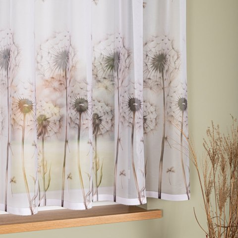 DMUCHAWCE Firanka żakardowa 023426, wysokość 150cm, kolor 001 biały D00307/000/001/000150/1