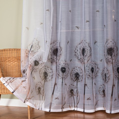 DMUCHAWCE Firanka żakardowa 023426, wysokość 240cm, kolor 001 biały D00307/000/001/000240/1