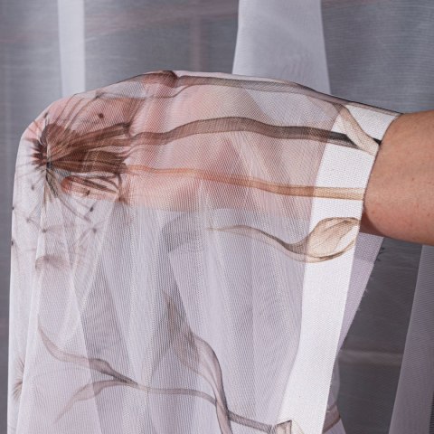 DMUCHAWCE Firanka żakardowa 023426, wysokość 240cm, kolor 001 biały D00307/000/001/000240/1