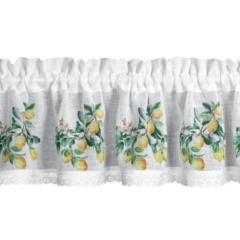 FIRANA GOTOWA CLOE NA TAŚMIE 150 X 30 CM BIAŁY