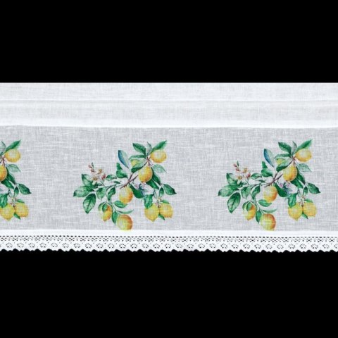 FIRANA GOTOWA CLOE NA TAŚMIE 150 X 30 CM BIAŁY