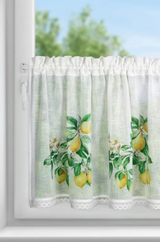 FIRANA GOTOWA CLOE NA TAŚMIE 150 X 60 CM BIAŁY