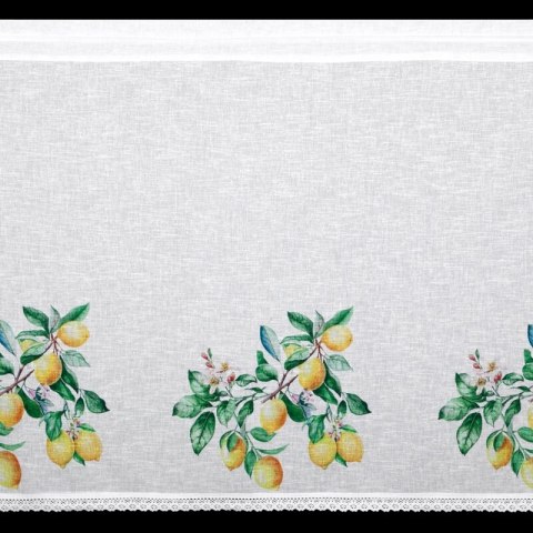 FIRANA GOTOWA CLOE NA TAŚMIE 150 X 90 CM BIAŁY