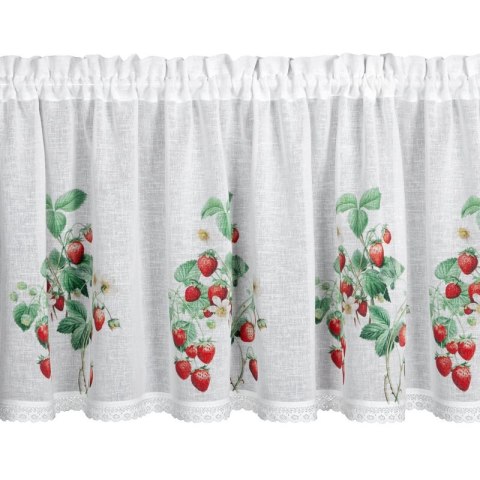 FIRANA GOTOWA KSENIA NA TAŚMIE 150 X 60 CM BIAŁY