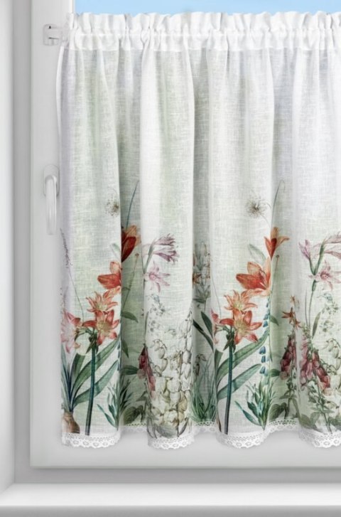 FIRANA GOTOWA NEMEZJA NA TAŚMIE 150 X 90 CM BIAŁY