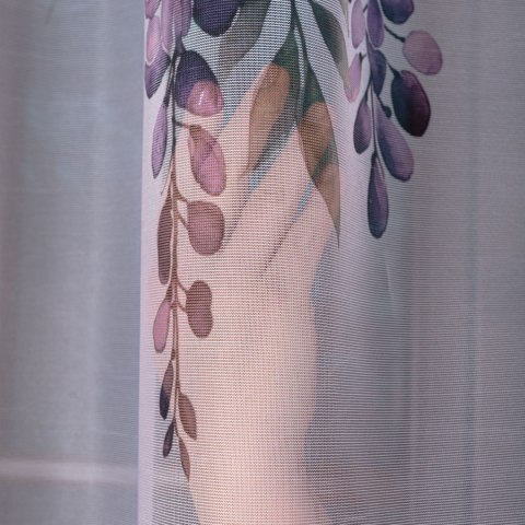 WISTERIA Firanka żakardowa 023426, wysokość 230cm, kolor 001 biały D00309/000/001/000230/1