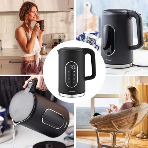 CZAJNIK ELEKTRYCZNY 1,7L KLAUSBERG KB-7891 LED REULACJA TEMPERATURY