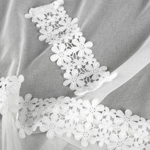 FIRANA GOTOWA KAJA NA TAŚMIE 140 X 270 CM BIAŁY