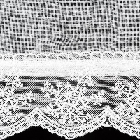 FIRANA GOTOWA SUZAN NA SZELKACH 150 X 70 CM BIAŁY