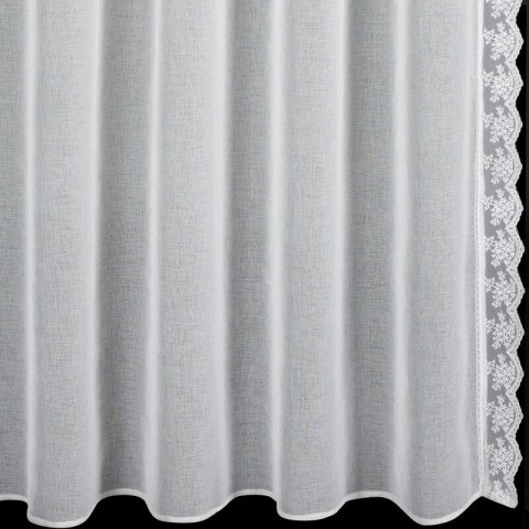 FIRANA GOTOWA SUZAN NA TAŚMIE 140 X 270 CM BIAŁY