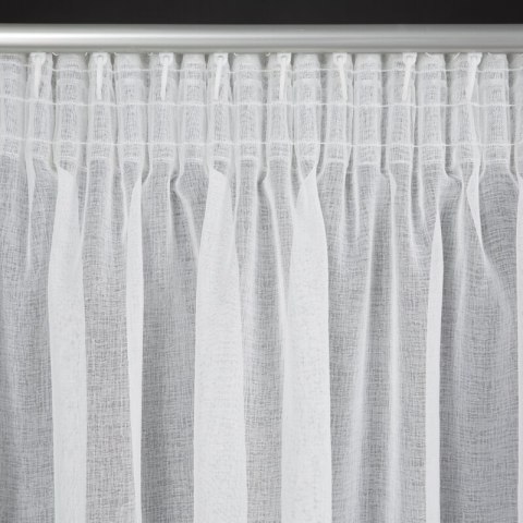 FIRANA GOTOWA SUZAN NA TAŚMIE 140 X 270 CM BIAŁY