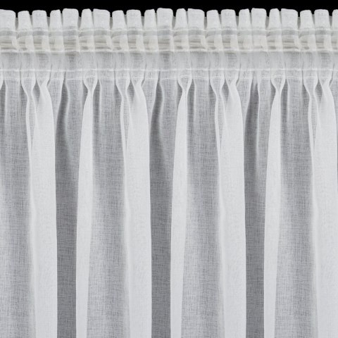 FIRANA GOTOWA SUZAN NA TAŚMIE 140 X 270 CM BIAŁY