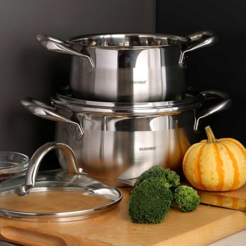 GARNEK STALOWY BERGNER 3,3L GOURMET LINE BG-6507