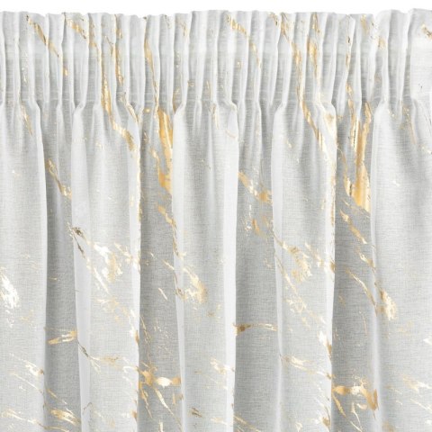 FIRANA GOTOWA MOLLY1 NA TAŚMIE 140 X 270 CM BIAŁY