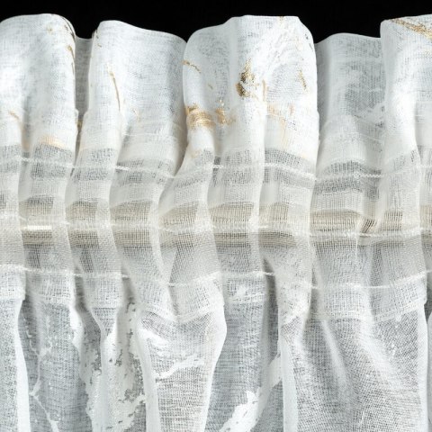 FIRANA GOTOWA MOLLY1 NA TAŚMIE 140 X 270 CM BIAŁY