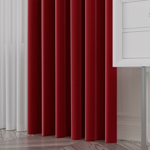 SERINA Tkanina dekoracyjna, wysokość 300cm, kolor 013 czerwony 318744/TDP/013/000300/1