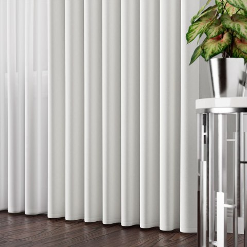 SERINA Tkanina dekoracyjna, wysokość 300cm, kolor 015 biały 318744/TDP/015/000300/1