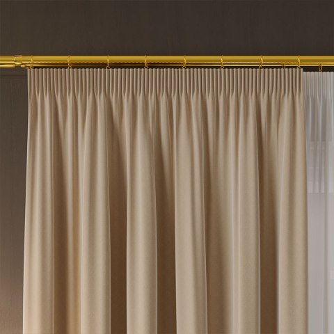 SERINA Tkanina dekoracyjna, wysokość 300cm, kolor 022 jasny ciepły beżowy 318744/TDP/022/000300/1