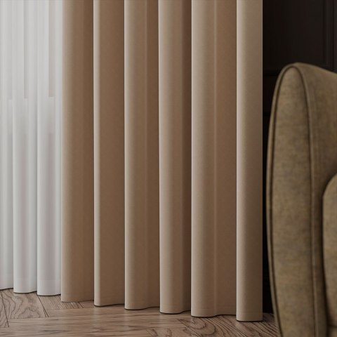 SERINA Tkanina dekoracyjna, wysokość 300cm, kolor 023 cappucino 318744/TDP/023/000300/1
