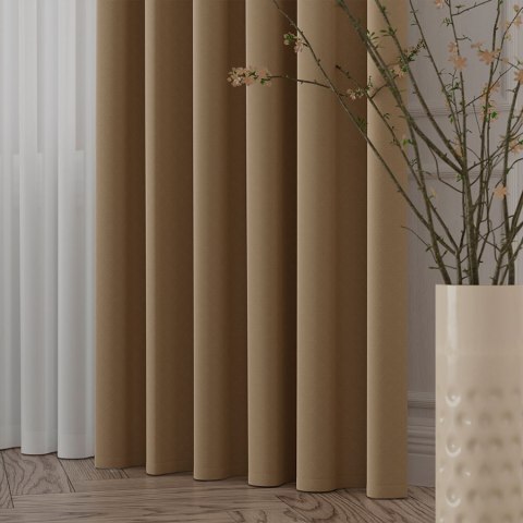 SERINA Tkanina dekoracyjna, wysokość 300cm, kolor 026 karmelowy 318744/TDP/026/000300/1