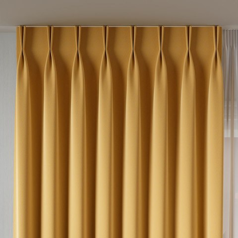 SERINA Tkanina dekoracyjna, wysokość 300cm, kolor 031 jasny żółty 318744/TDP/031/000300/1