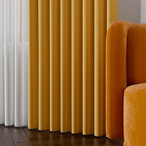 SERINA Tkanina dekoracyjna, wysokość 300cm, kolor 032 żółty 318744/TDP/032/000300/1